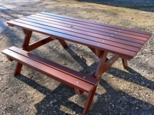 Thames Picnic Table  Wheelchair Access  Recycled Plastic Wood